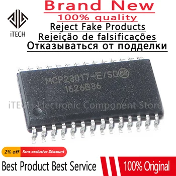 2-10 бр. 100% Нови MCP23017-E/SO MCP23017-E MCP23017E Продължавам входно-изходни SOIC-28 SOP28 Абсолютно Нови Оригинални чип Ic