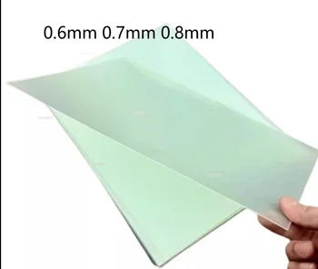 0.6 mm 0,7 mm 0,8 mm зелена епоксидна тънка плоча G10 изолирующая самозалепваща дъска лист стъклопласт стъклопласт FR4 GF Лист фибростъкло FR-4