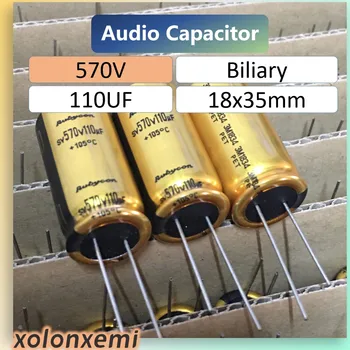 1/2 елемента 570 110 uf 570 В Rubycon SV 18x40 мм 570V110uF Висококачествени HiFi Златен Филтър Жлъчния Аудио Алуминиеви Електролитни Кондензатори Нова