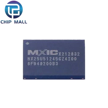 1 бр. на 100% Нов MX25U51245GZ4I00 MX25U51245GZ4100 на чип за памет IC QFN-8 чипсет