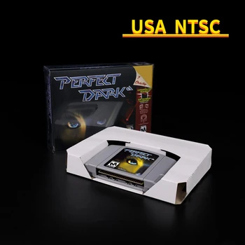за идеална тъмнината на американската версия NTSC 64-битов ретро игри касета за N64