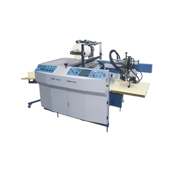 Напълно автоматична машина за производство на хартиени ламиниране bopp 540 *760 мм с машина за ламиниране на ролки от хартия CE